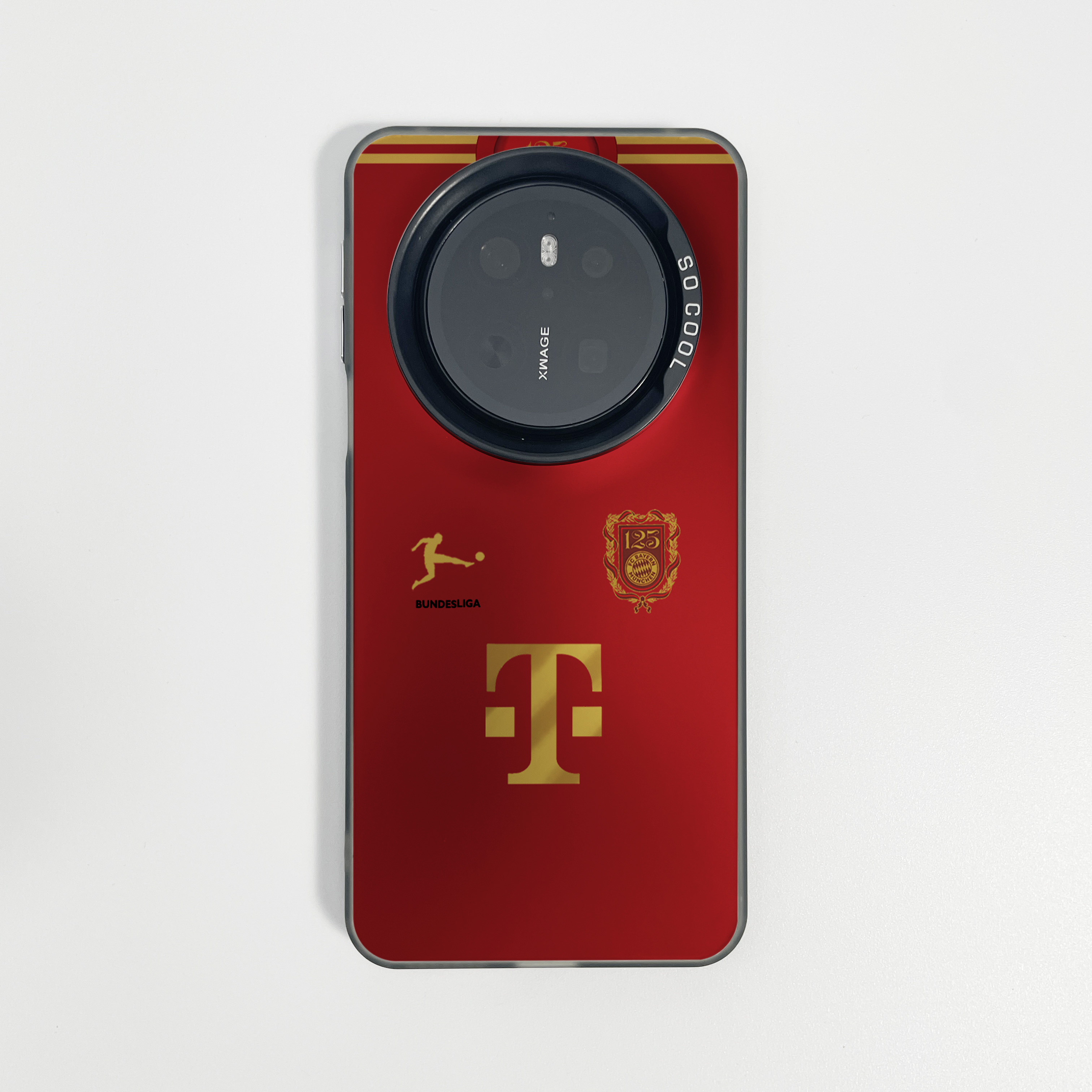 拜仁125周年球衣适用于华为pura80ultra手机壳mate70proplus/+磁吸60rs足球50pro新款p40高级30E男nova12/7SE