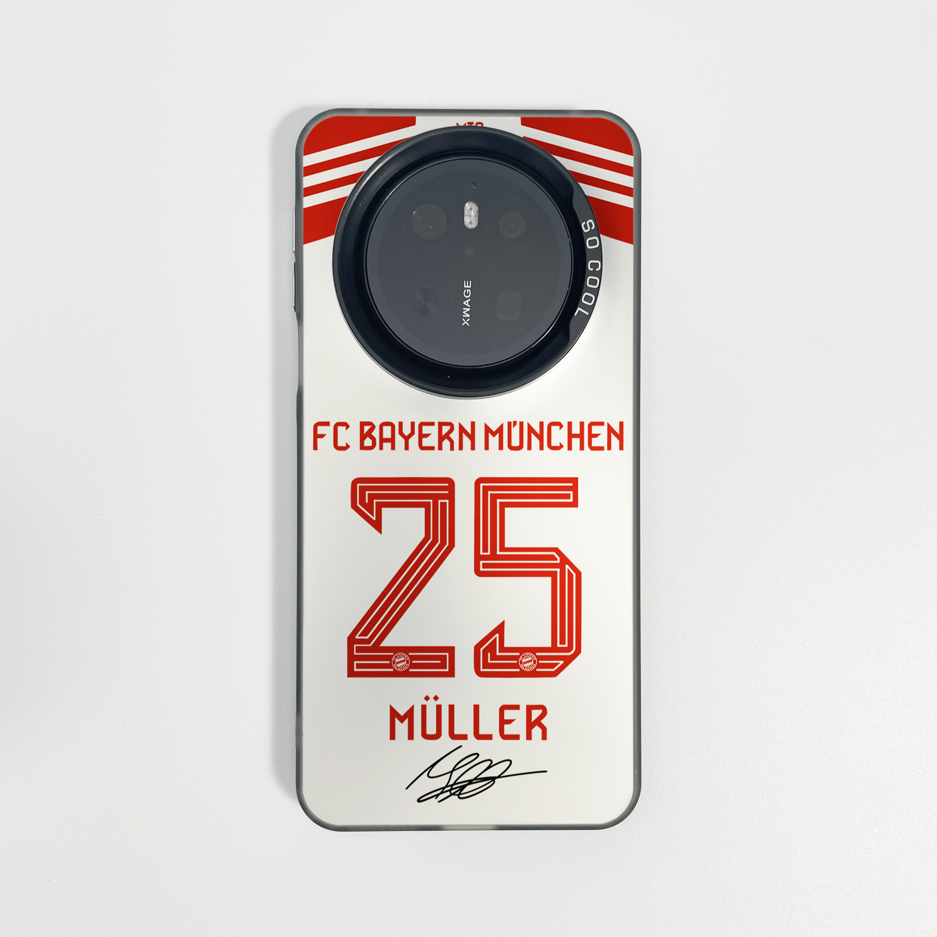 拜仁穆勒25号适用于华为pura80ultra手机壳mate70proplus+签名60rs磁吸50pro足球p40新款30E保护套nova12/7SE