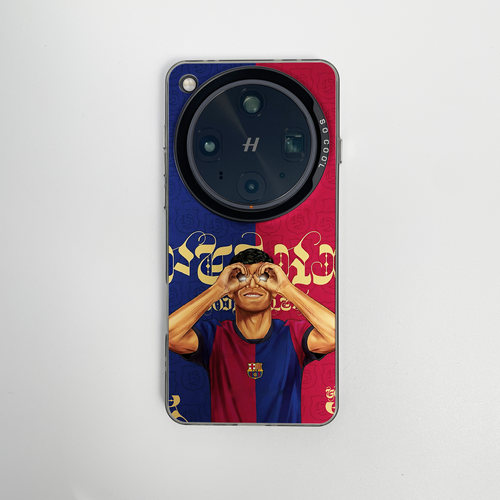 巴萨佩德里适用于oppofindX9pro手机壳x8ultar新款X7磁吸X6彩银K13TURBO足球12X/s真我realme14/13/12