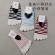 不带硅胶五趾分指豆豆鞋 纯棉隐形袜浅口袜子船袜女士五指短袜日单