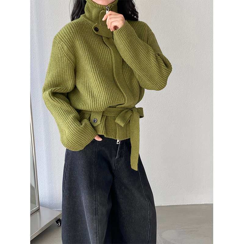 羊毛毛衣女款2025新款小个子