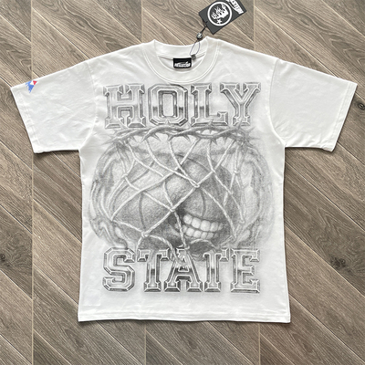 HELLSTAR STUDIOS美式街头风印花纯棉短袖T恤