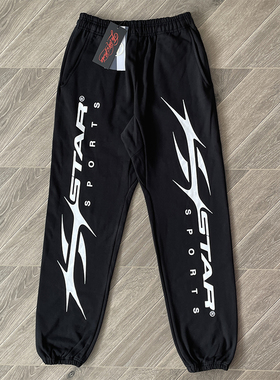Hellstar Studios Sports Gel Pants 男女纯棉高街风休闲运动长裤