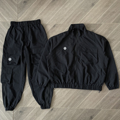 Gang 套装 The Full Glo 小logo休闲风衣外套长裤 Glory Zip