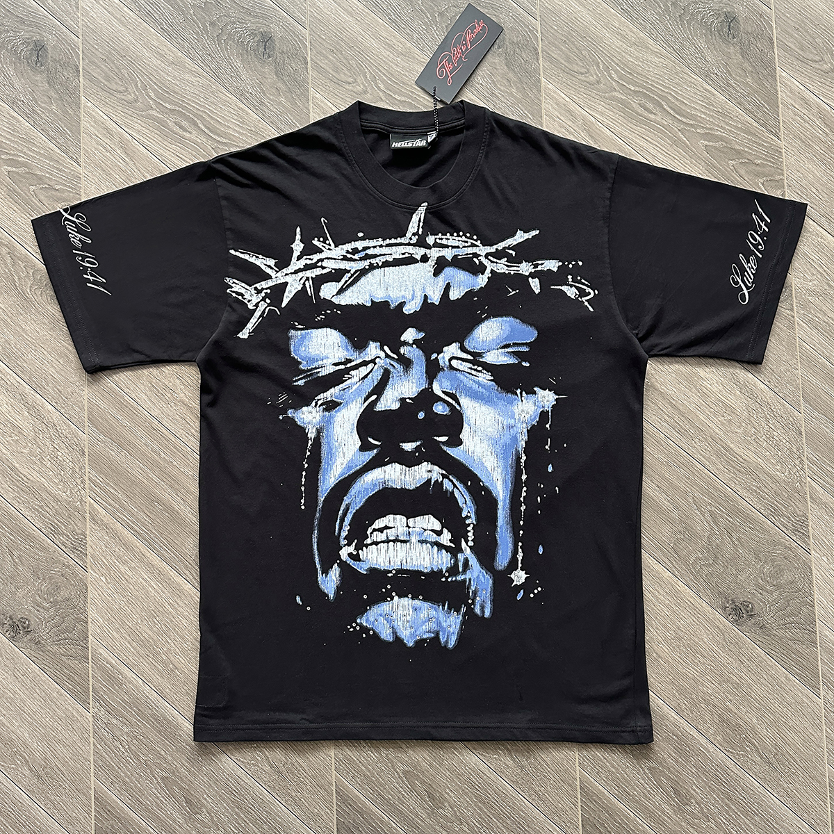 HELLSTAR STUDIOS Wings of Liberty 自由之翼印花短袖T恤