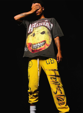 Hellstar Studios Paradise Washed pants 洗水休闲运动长裤3色