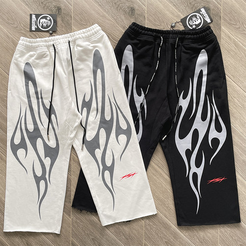 Hellstar Studios Sports Gel  纯棉高街风休闲运动七分裤