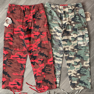 Hellstar Studios Capsule 11 Camo Cargo pants刺绣休闲工装长裤