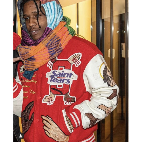 詹姆斯开襟秋冬常规夹克全刺绣