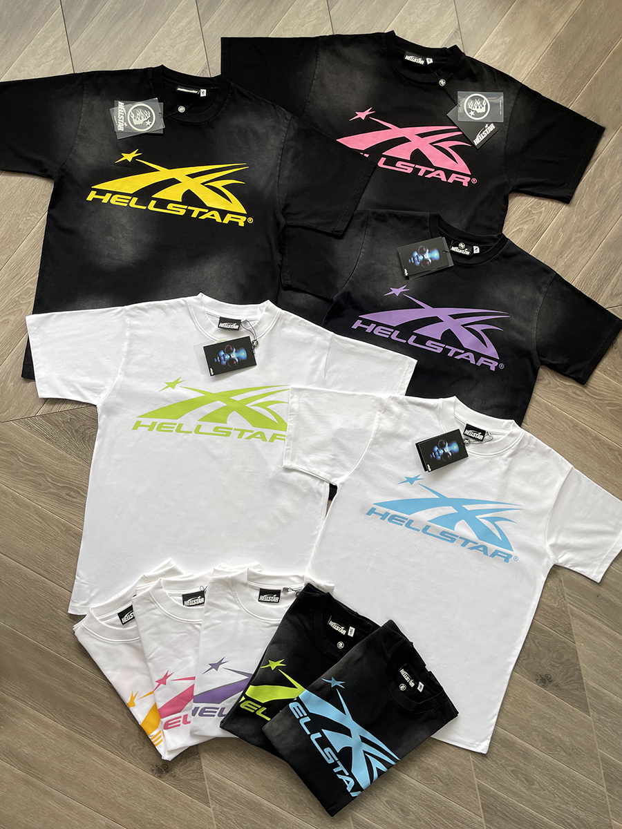 短袖HELLSTARSTUDIOS潮青年