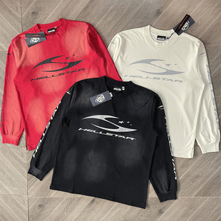 Hellstar Studios 简约印花休闲男女款长袖T恤