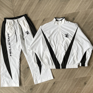 Hellstar Studios Thriller Track Jacket Pants刺绣外套长裤套装