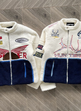 Sp5der worldwide 555555 Hunters Sherpa Jacket 羊羔绒夹克外套