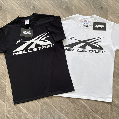 HellStar Studios Tee 字母印花男女同款休闲百搭短袖T恤