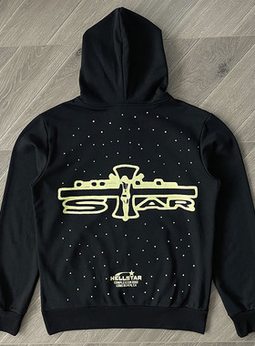 Hellstar Studios Complexcon Hoodie 刺绣男女套头帽衫卫衣