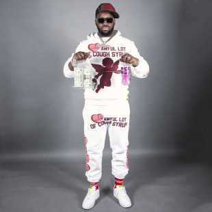 Cough 套装 爱心运动休闲卫衣长裤 Syrup Lot Awful That