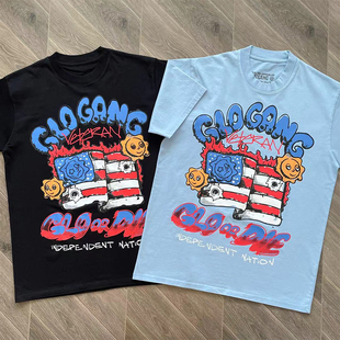 Worldwide Glo Gang Boyz T恤 潮流涂鸦风休闲短袖