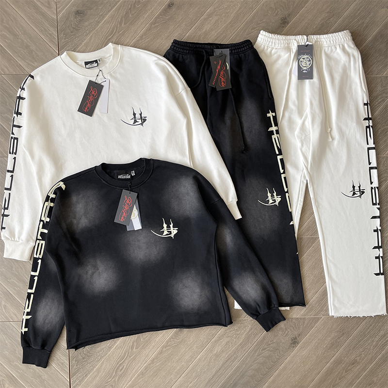 Hellstar Studios Sports Gel Pants 纯棉简约休闲卫衣长裤套装