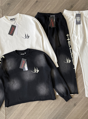 Hellstar Studios Sports Gel Pants 纯棉简约休闲卫衣长裤套装