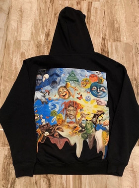嘻哈涂鸦帽衫TrippieReddLife