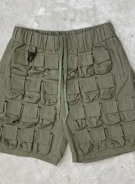 Flaneur 58 Pocket Cargo Shorts 超多口袋战术机能休闲工装短裤