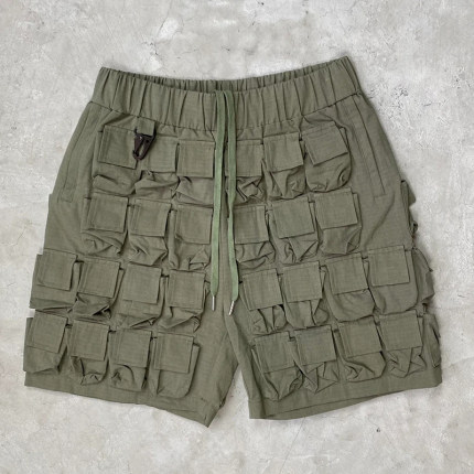 Flaneur 58 Pocket Cargo Shorts 超多口袋战术机能休闲工装短裤