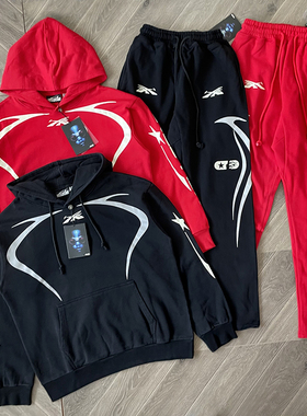 Hellstar Studios Sports Gel Hoodie Pants高街风卫衣长裤套装