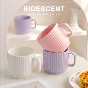 马克龙陶瓷杯子伴手礼高颜值高级感女伴娘高档实用小礼品内搭单品