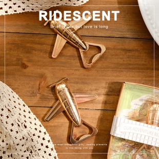 复古小飞机开瓶器伴手礼伴郎男高档实用礼盒结婚小礼物送兄弟团