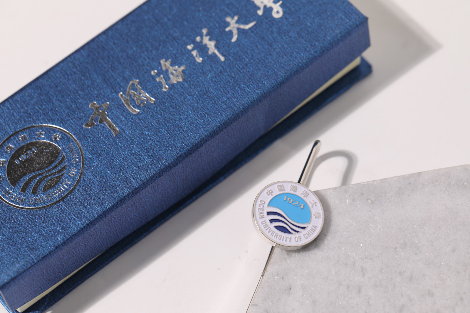 中国海洋大学书签 海大书签 中国海洋大学校徽 海大校徽