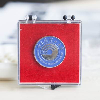 哈尔滨理工大学校徽徽章纪念品胸针 哈理工校徽徽章纪念品胸针