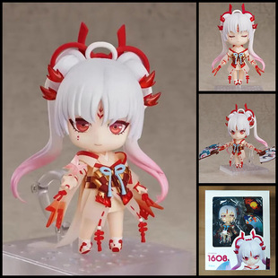 Q粘土人 阴阳师 #1608 不知火 可动替换脸公仔 手办模型摆件