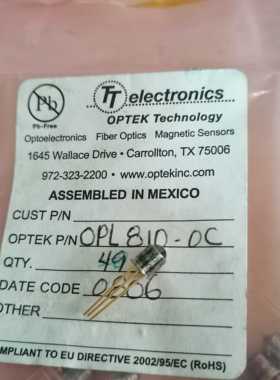 全新进口OPTEK OPL810红外光电