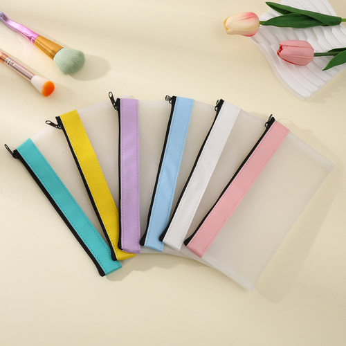 防水学生考试铅笔袋B6票据收纳袋