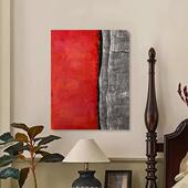 饰画玄关走廊挂画 轻奢肌理抽象画客厅装 MHD纯手绘油画 好运来