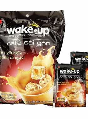 越南wakeup威拿咖啡456克24x19g）速溶三合一进口威可冰咖啡包邮