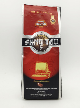 越南原装中原G7创意SANG TAO12345号咖啡粉340克法式研磨滴漏咖啡