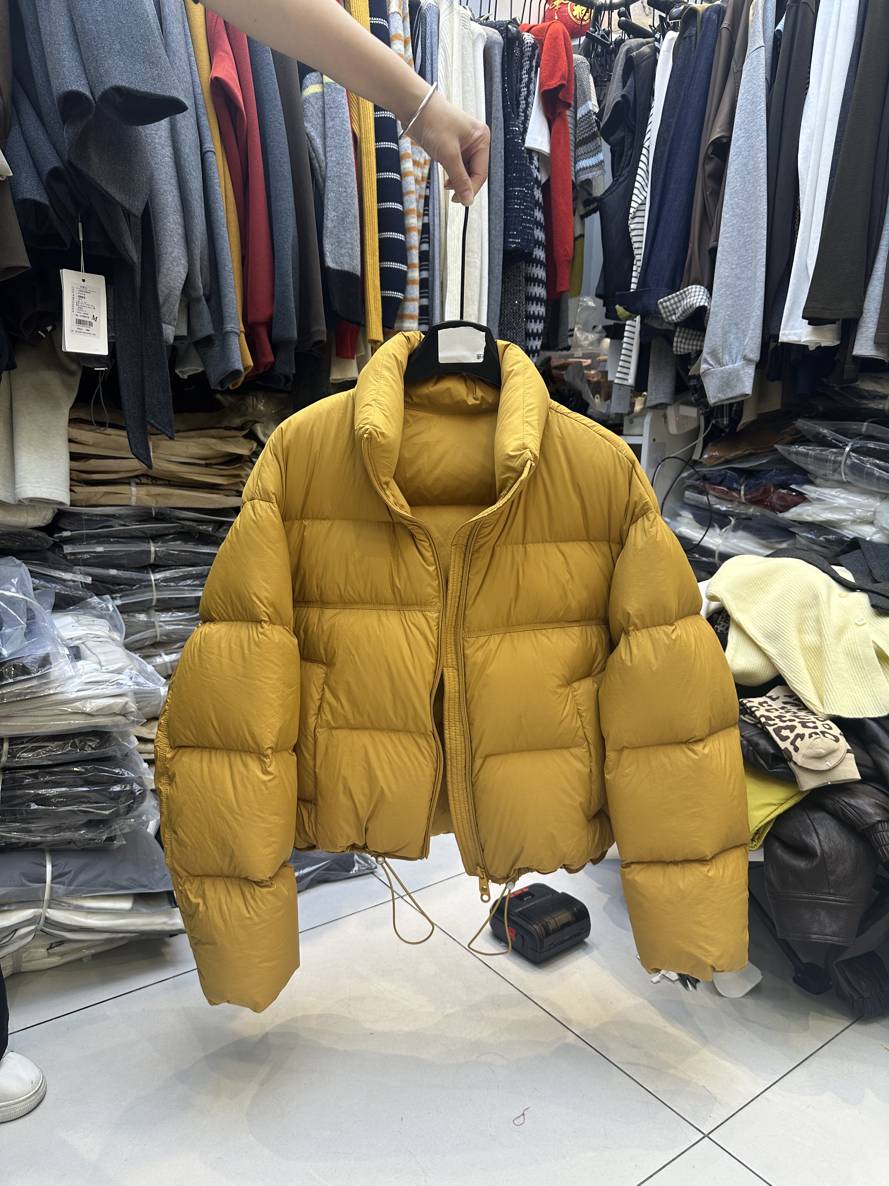 羽绒服女肯豆风短款羽绒服女90白鸭绒冬季宽松加厚面包服外套25新