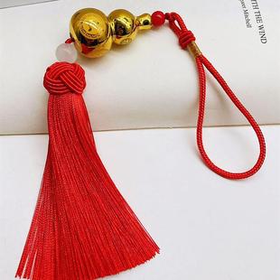 饰品 汽车挂件葫芦车挂中国风伟人像挂件红穗子手工汽车内饰装