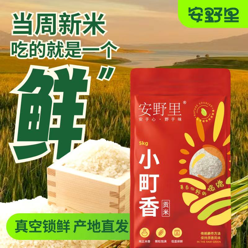 24年东北大米当季现磨新米粳米珍珠米圆粒米寿司专用小町香米软糯