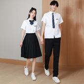 班服毕业套装 大合唱团初中高中小学生演讲比赛诗歌咏朗诵演出服装