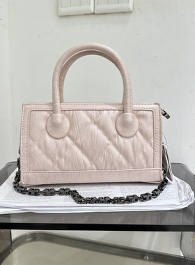 小d家新款包包女时尚定型菱格链条手提包轻奢单肩包潮流休闲斜跨