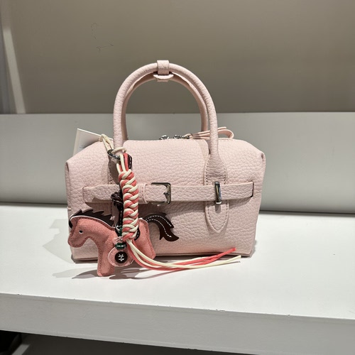 新款时尚手提保龄球包百搭通勤软皮斜挎包休闲女包简约手拎包枕头