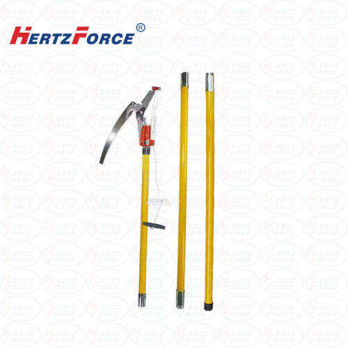 HertzforceHF-CKW34Y高枝手用锯高枝剪修枝剪3节4米单位:套