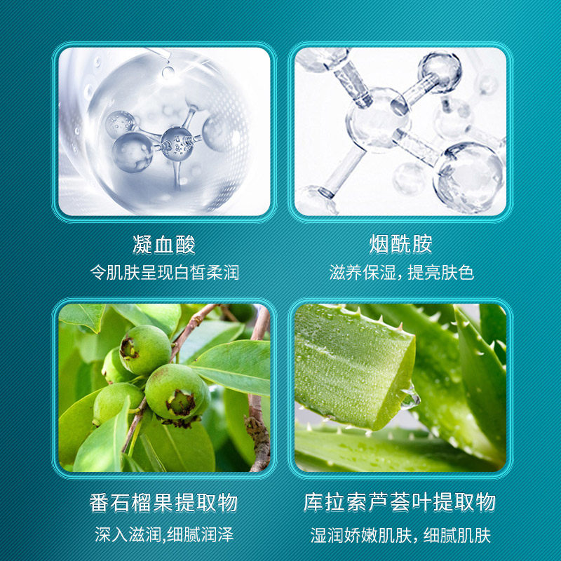 茵芭莎益生元传明酸沁透套装24件套f