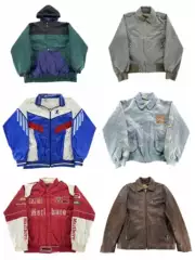 Vintage Jacket American Retro Streetwear Old School Loose Japanese Washed Fall Winter Coat A130
