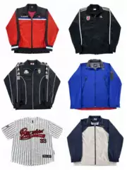Vintage American Retro Japanese College Style Unisex Loose Distressed Spring and Autumn Sports Jacket Y26