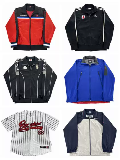 Vintage American Retro Japanese College Style Unisex Loose Distressed Spring and Autumn Sports Jacket Y26