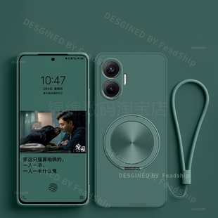 适用Xiaomi小米PocoX7PRO手机壳PocoF7磁吸支架防摔POCOX6液态POCOX4硅胶Poco F6 F7 F8 PRO Ultra保护套软壳