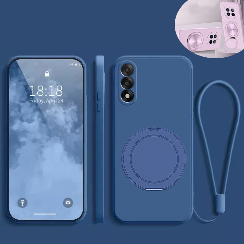 适用Oneplus一加Nord5手机壳Nord4带支架磁吸Nord6液态硅胶Nord CE 3 4 5 6 Lite全包防摔软壳保护套送屏幕膜